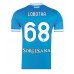 SSC Napoli Stanislav Lobotka #68 Hemma matchtröja 2025-26 Kortärmad Billigt
